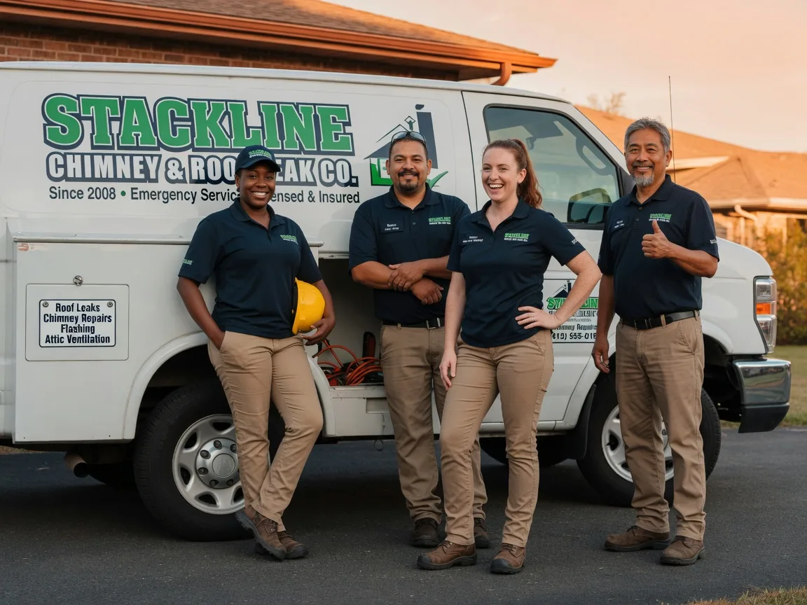 Chimney flashing repair company in Calera, AL